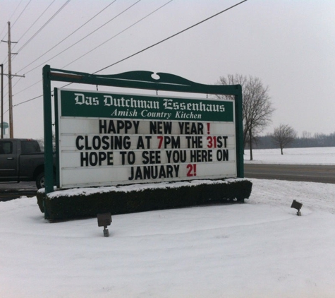 Das Dutchman Essenhaus - Middlebury, IN