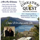 Greater Quest Fellowship Ministries