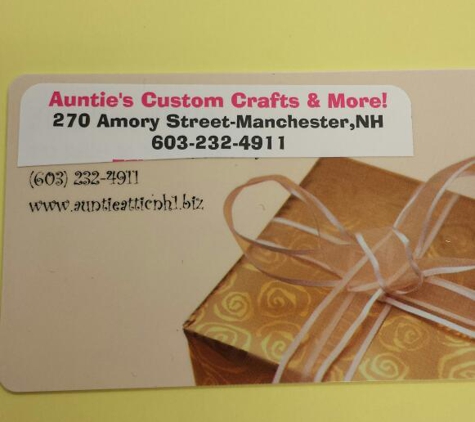 Auntie's Custom Crafts & More - Manchester, NH