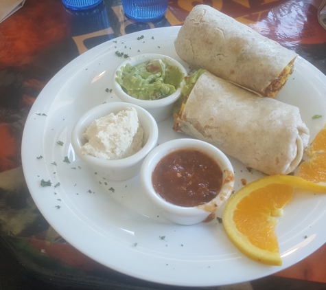 The Saturn Cafe - Berkeley, CA. Vegan Breakfast Burrito