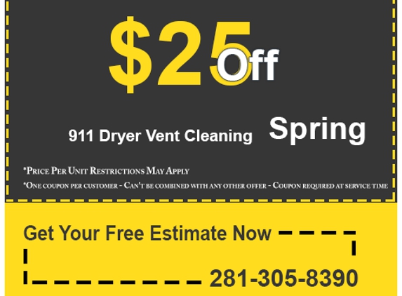 911 Dryer Vent Cleaning Spring TX - Spring, TX