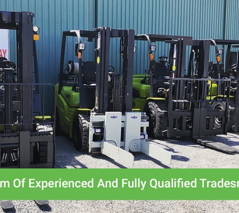 L & P Mackin Forklifts - Shepparton, VIC. Team Of Experienced And Fully Qualified Tradesmen