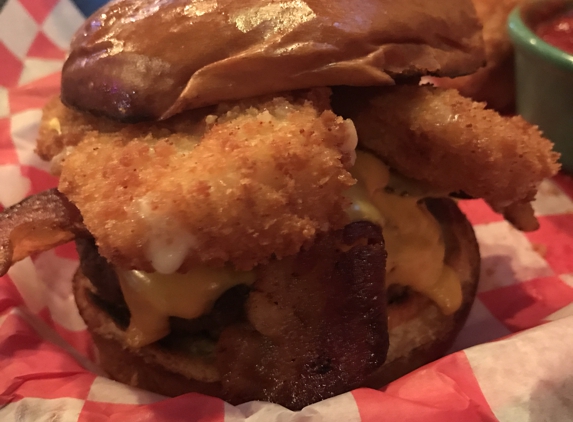 Southbound Bar & Grill - Springfield, MO. The Heart Attack burger!