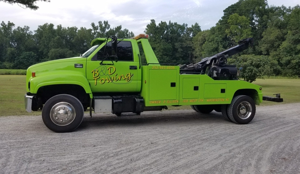 B & D Towing and Recovery, LLC - Chocowinity, NC