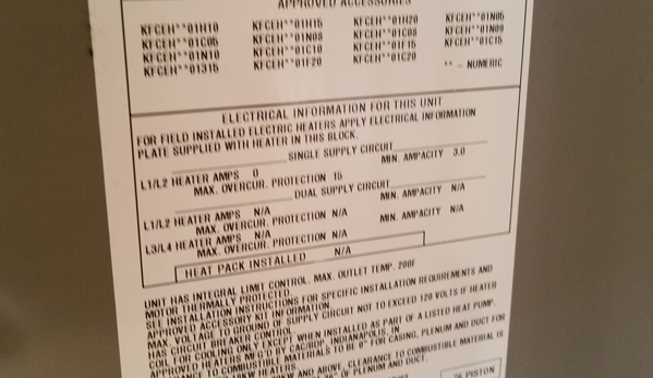 Quality Air Conditioning Company - Fort Lauderdale, FL. "Before" photo at Bill Lewis' home in Vero Beach, Florida. New air conditioning units are on order. Looking forward to a cooler breeze soon.