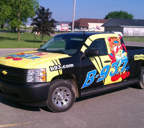 Print Blitz Michigan Sign Shop - Dorr, MI. Truck wrap in completion serving 49548, 49323 and Wayland Michigan