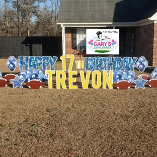 Carys Yard Cards - Fayetteville, NC. Happy Birthday Yard Sign! Fayetteville, NC