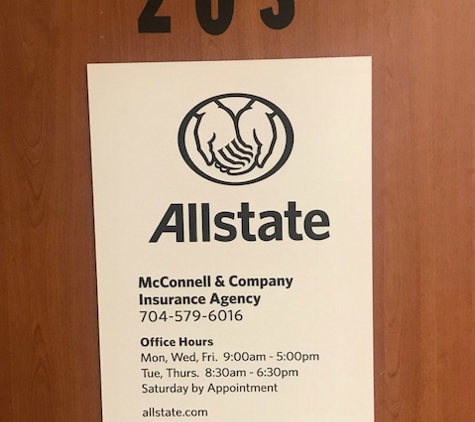 McConnell & Company Insurance Agency: Allstate Insurance - Harrisburg, NC