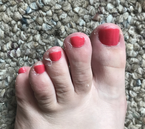 VIP Nails & Spa - Madison, WI. Got a delux pedicure tonight and my feet look atrocious! They didn't even try getting callus off like I asked!