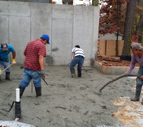 Quality Concrete Pumping - Greensboro, NC. Pumping basement in greensboro nc