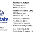Allstate Insurance: Matthew Valcich - Insurance