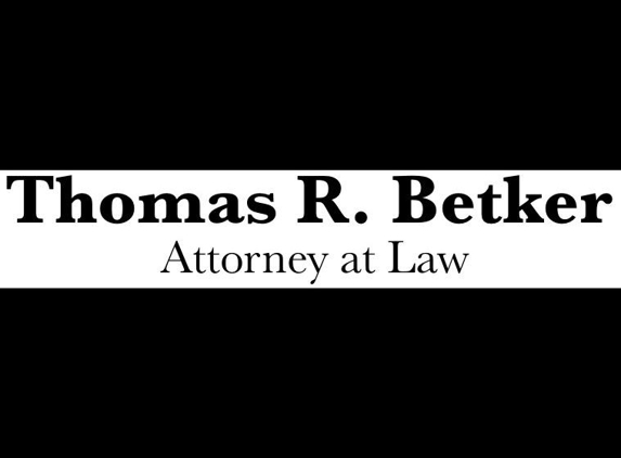 Thomas R. Betker - Betker Bankruptcy Law - Saint Joseph, MI