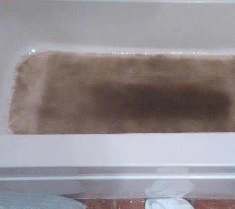 TUBS N MORE REPAIR & REFINISHING - Montgomery, AL. Crack on floor of tub? NO PROBLEM... 2