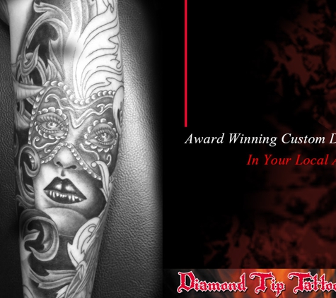 Diamond Tip Tattooing - Dapto, NSW. Award winning custom design tattoos in your local area