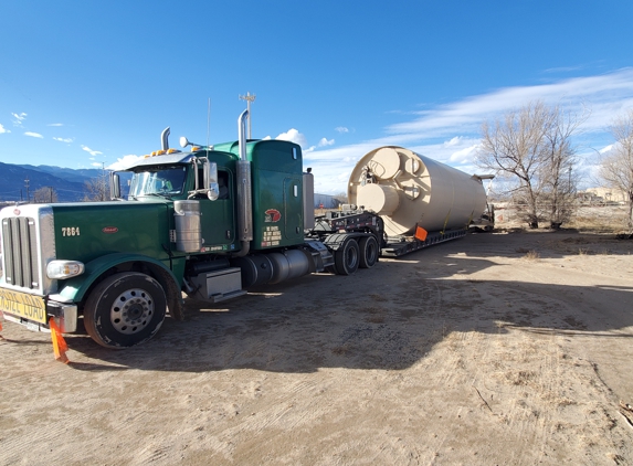 Nationwide Transporters- Trucking, Heavy Hauling & Freight Forwarding Services. Our tank- we hired them for this heavy hauling service