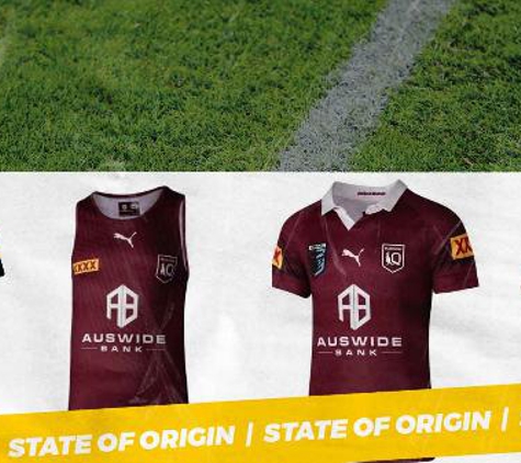 Jerseys Megastore - Fyshwick, ACT. QLD Maroons State of Origin Gear