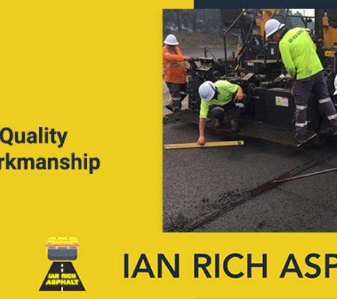 Ian Rich Asphalt Pty Ltd - Whitebridge, NSW. Quality Workmanship