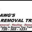 BIG DAWG'S  JUNK REMOVAL TRAILER - Trash Hauling