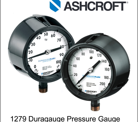 BriceBarclay - Barclay Wholesale - Stafford, TX. Ashcroft 1279 Duragauge Pressure Gauges