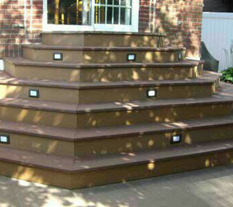 FIX IT FOR YOU - Mableton, GA. Stain deck and install lights