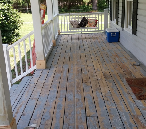 Martinez Painting - Wilson, NC. Before