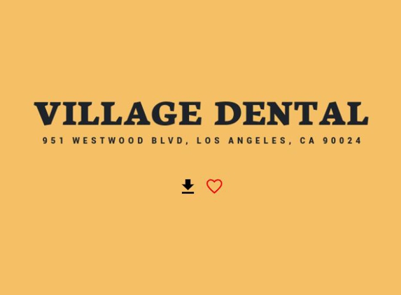 Village Dental - Los Angeles, CA. teeth bonding