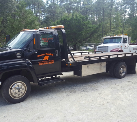 Dave's Wrecker Service. Daves Towing and Auto Service Jacksonville NC