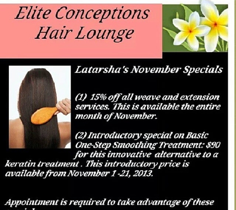 Elite Conceptions Hair Lounge - New York, NY