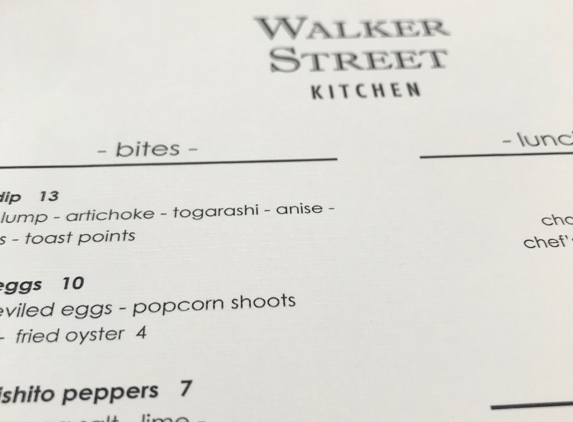 Walker Street Kitchen - Houston, TX