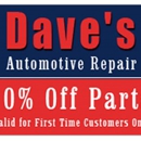 Dave's Automotive Repair - Wheel Alignment-Frame & Axle Servicing-Automotive