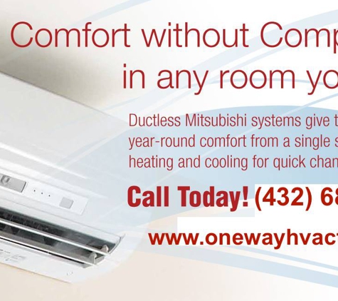 ONEWAY Heating & Air Conditioning - Midland, TX