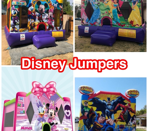 Fun Jumpers in Moreno Valley - Moreno Valley, CA. Disney Trademark jumpers call for prices 9512087979....jumpers and party rentals. Moreno Valley,Perris,Riverside,Meneffi,Beaumont