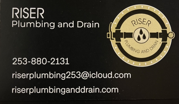 Riser Plumbing and Drain - Sumner, WA