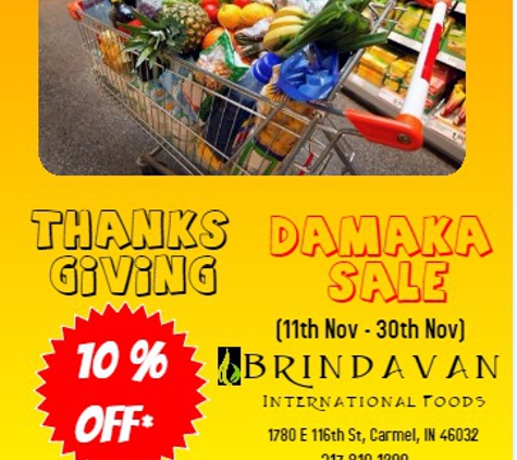 Brindavan International Foods - Carmel, IN