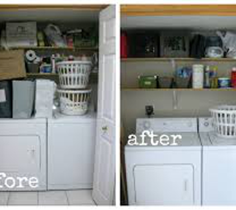T & T cleans - Methuen, MA. Organized laundry space