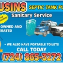 Cousins A-1 Sanitary Service - Septic Tanks & Systems