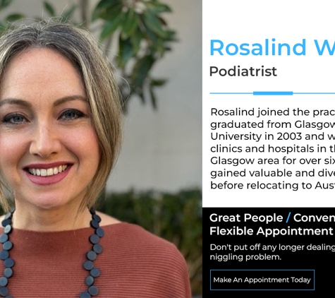 Williamstown Podiatry Services - Williamstown, VIC. Rosalind Weily - Podiatrist
