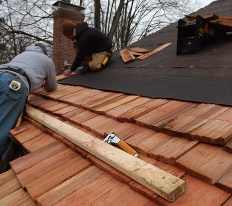 Affordable Remodeling and home repair - Dayton, OH. cedar shake shingle roof install