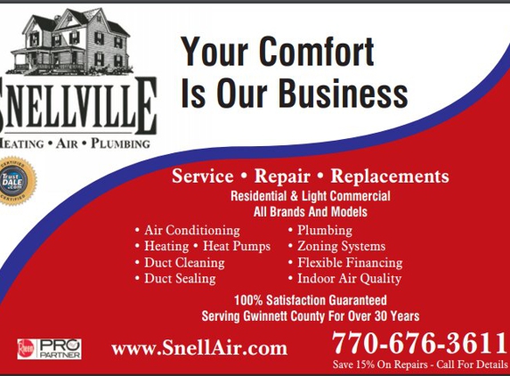 Snellville Heating Air & Plumbing - Monroe, GA