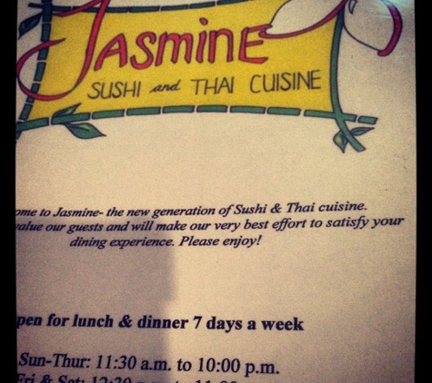 Jasmine Sushi & Thai Cuisine - Miami, FL