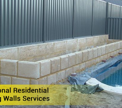 Diggers Bobcat Service - Clarkson, WA. Professional Residential Retaining Walls Services