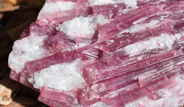 The Elephant Shop - Orange, NSW. Pink Tourmaline in Quartz