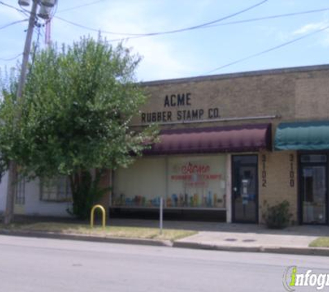 Acme Rubber Stamp - Gun Barrel City, TX