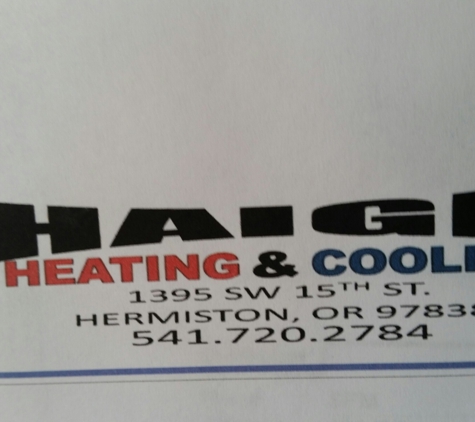 Haigh Heating & Cooling LLC - Hermiston, OR