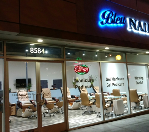 Bleu Nails & Spa Inc - West Hollywood, CA. It's super convenient that Bleu Nail Spa is open late, 7 days a week. Mon-Sun 9am-10pm