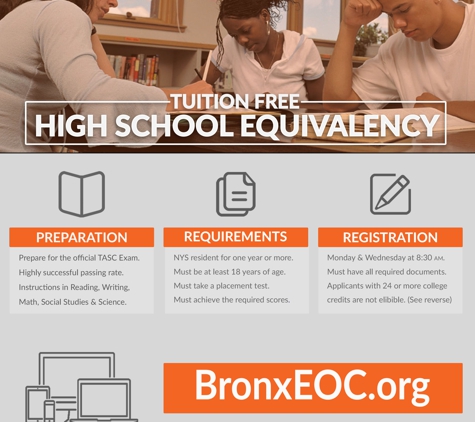 SUNY Bronx Educational Opportunity Center - Bronx, NY