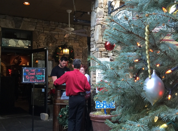 Christy Lee's Courtyard Grille - Blue Ridge, GA. Front door