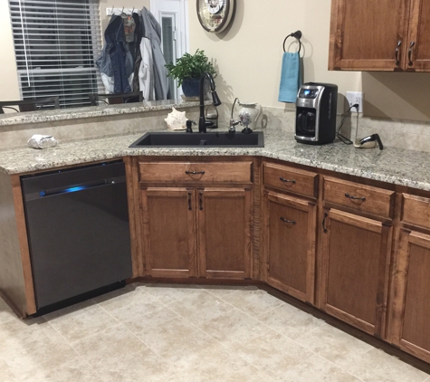 Fontenot Construction - Clyde, TX. Kitchen area.  Fontenot did a wonderful job.