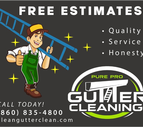 Pure Pro Gutter Cleaning LLC - East Windsor, CT. Pure Pro Gutter Cleaning. East Windsor, CT, cleangutterclean.com
