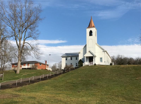 First Twelve Mile Baptist Church - California, KY. View from Oneonta Road